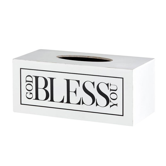 ❤️NWT❤️ God Bless You Tissue Box - Picture 2 of 4